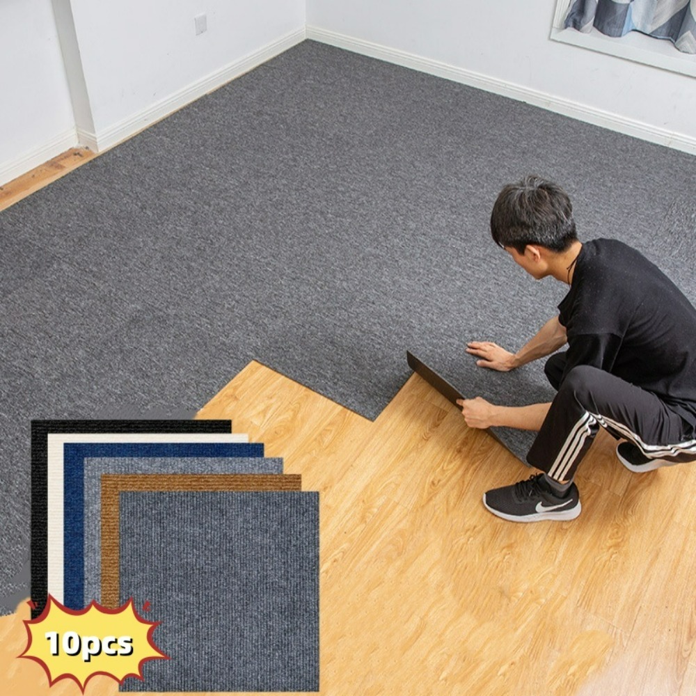 Chair Mat Hard Floor - 10 Stuks Zelfklevende Gebied Tapijt Tapijt