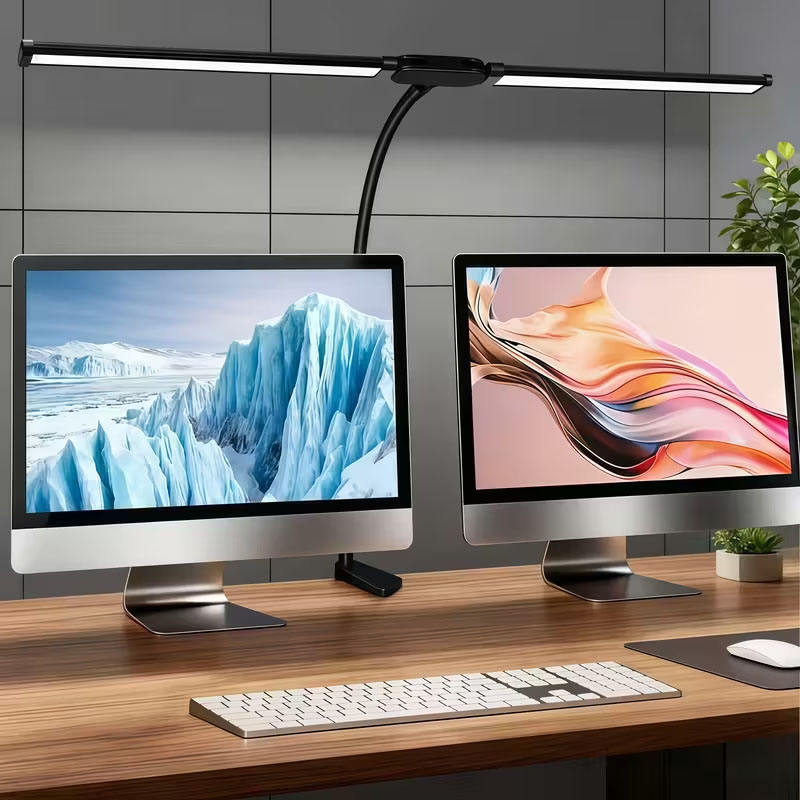 Office Furniture Brand - 2Head USB LED Bureaulamp Kantoor Verstelbare