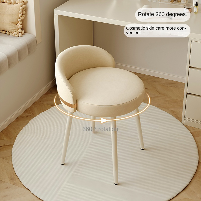 Office Furniture Suppliers - Modieuze Crèmekleurige Racing Make-up Stoel met