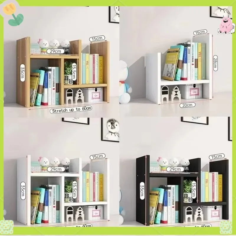 Office Furniture Brand - Telescopische desktop-boekenplank Ins Style Finishing Rack