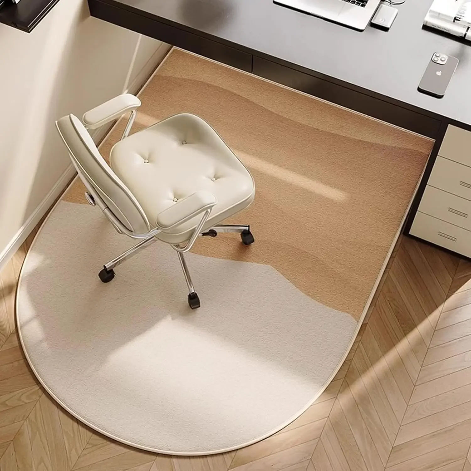 Chair Mat Hard Floor - VIKAMA bureaustoelmat beschermer vloermat voor bureau