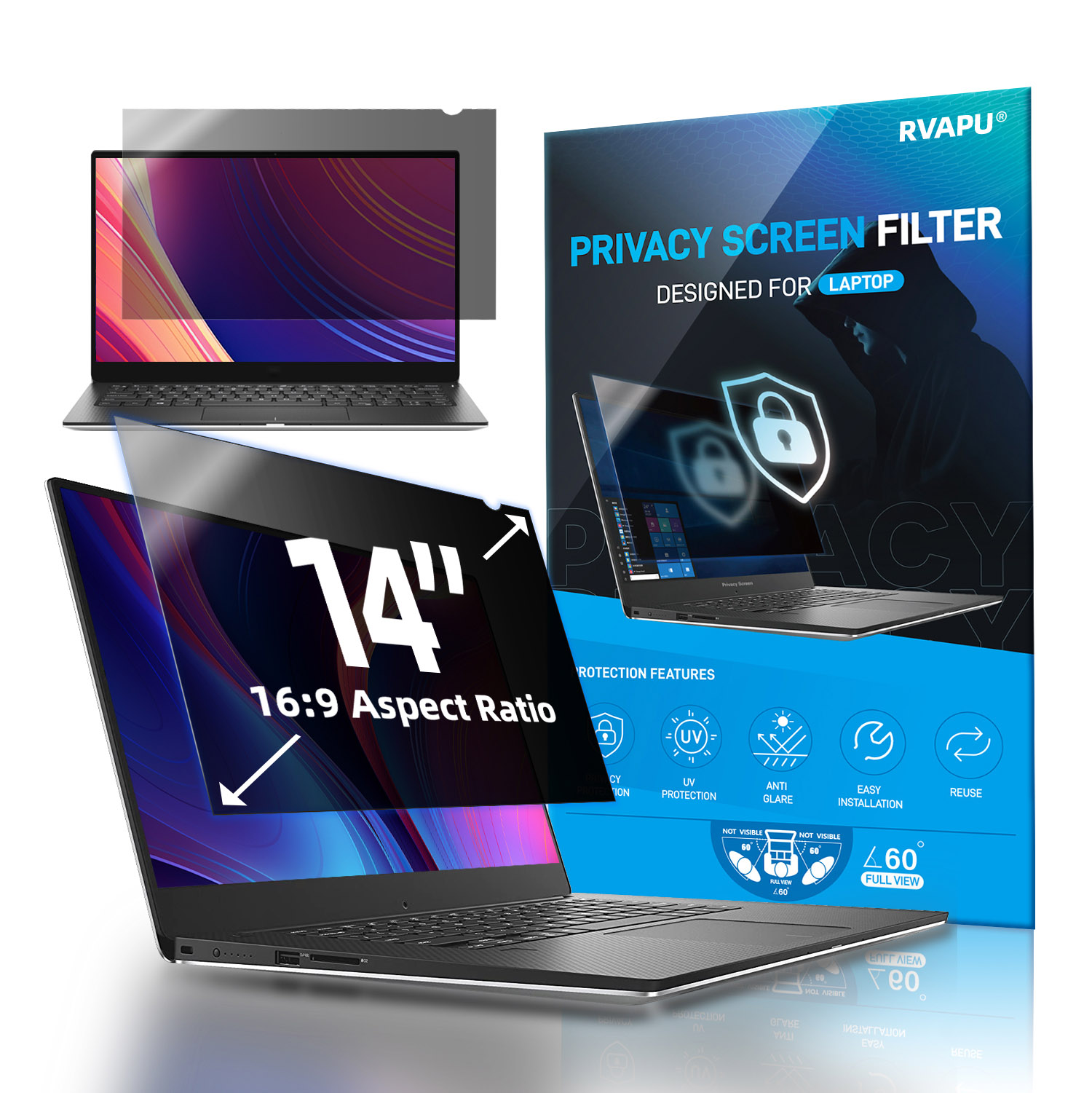 Voor Laptop 14 inch Privacy An - Monitor Privacy Filter recensie en prijs