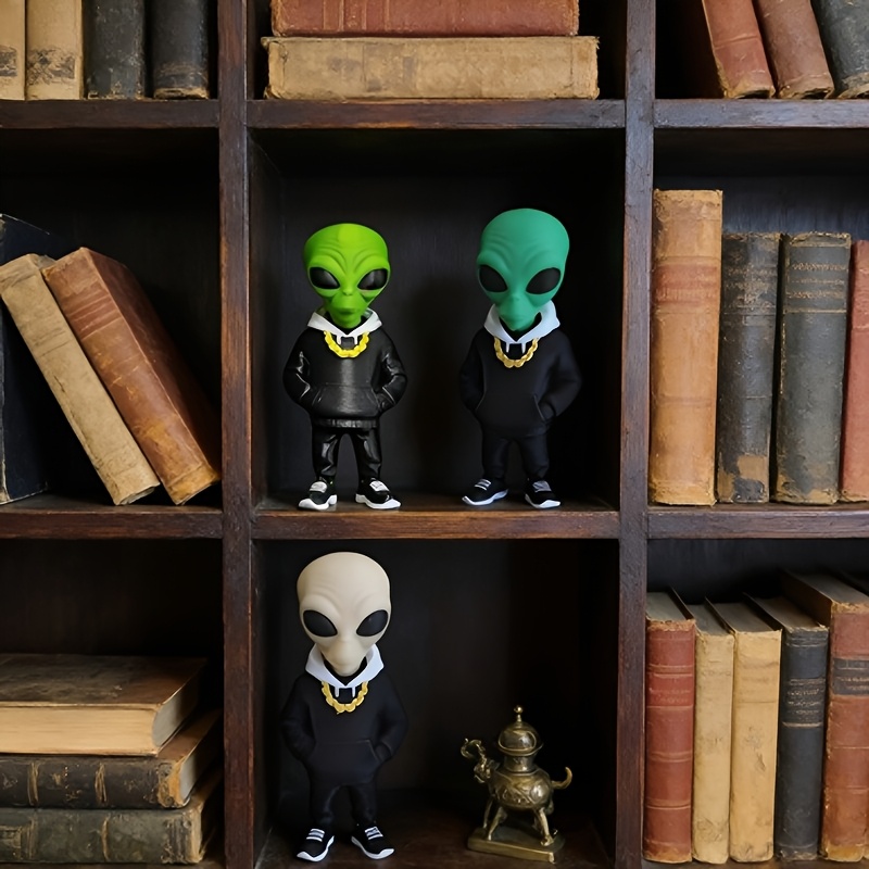 1 stuk groene alienfiguur met  - Office Furniture Brand recensie en prijs